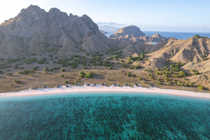 pink beach