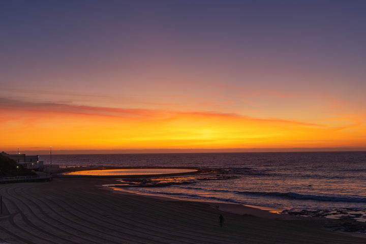 newcastle beach sunrise